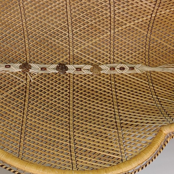 🌻Handmade Bohemian Macrame Belt with Wooden beads - Picture 1 of 6